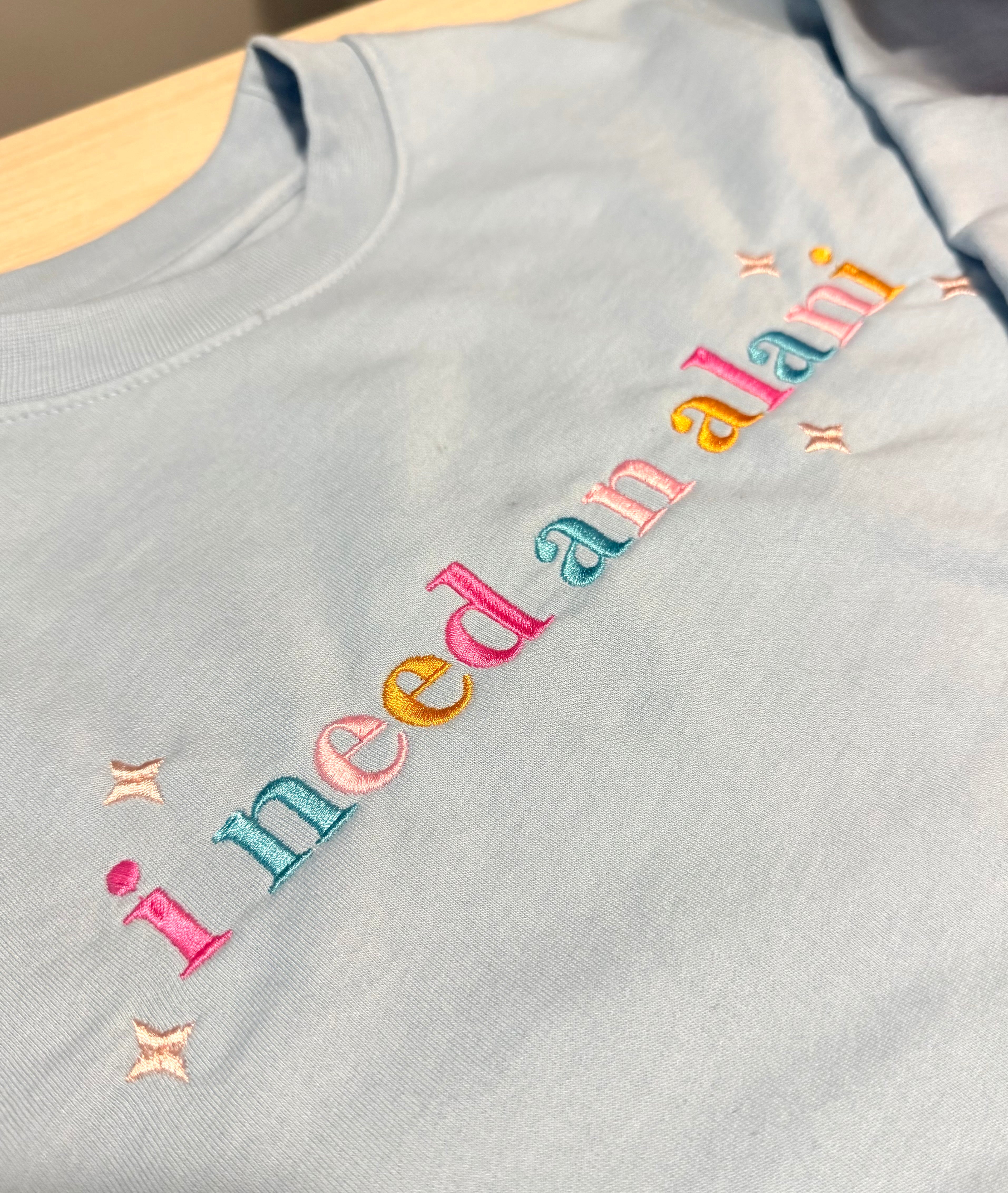 Alani Embroidered Sweatshirt