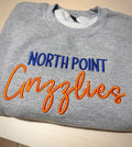 North Point Grizzlies 3D Sweatshirt