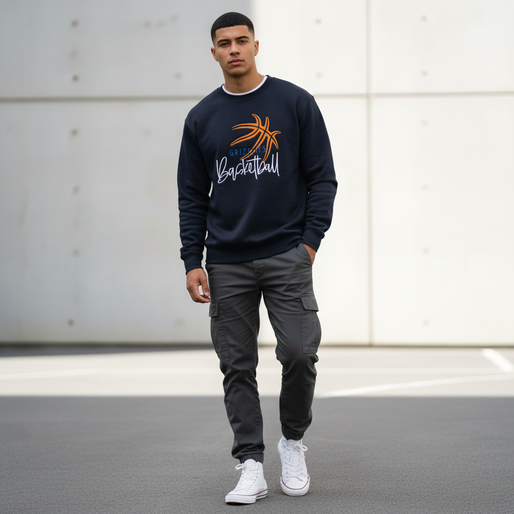Grizzlies Basketball Sweatshirt